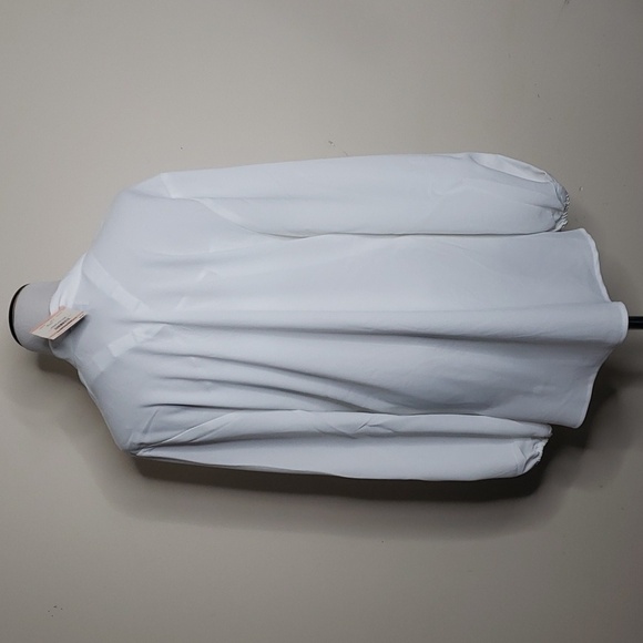 Anne Klein Womens Tie-Front Camellia Blouse Top size 2x New with tags - Picture 5 of 9